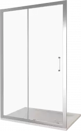 Душевая дверь в нишу Good Door LATTE WTW-120-C-WE профиль Белый стекло прозрачное