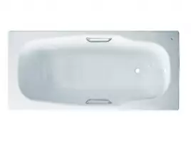 Стальная ванна BLB ATLANTICA 180 X80 с отверстиями для ручек