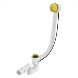 Слив-перелив WHITECROSS 60 см, брашированное золото