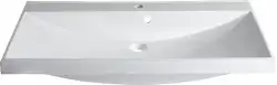 Раковина Aquanet Нота 90 284114 прямоугольная, Белая глянцевая