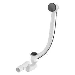 Слив-перелив WHITECROSS 60 см, оружейная сталь