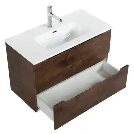 Тумба под раковину BelBagno ETNA39-700/390-2C-SO-RW-P подвесная Rovere Moro