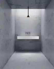 Раковина подвесная ABBER STEIN 100х45х15 AS2652-1.0, прямоугольная, белая матовая