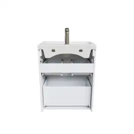 Тумба с раковиной IDDIS Zodiac 60, напольная, Белая, ZOD6CBFi95K