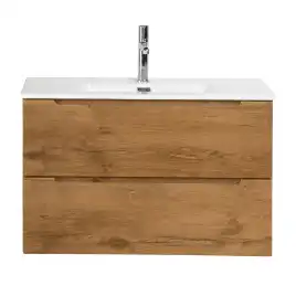 Тумба под раковину BelBagno ETNA39-800/390-2C-SO-RN-P подвесная Rovere Nature