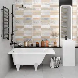 Ванна из литьевого мрамора  Aqua de Marco MALTA 157х77 с каменными ножками Белая 1160WMAL