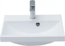 Раковина Aquanet Нота 50 284237 прямоугольная, Белая глянцевая