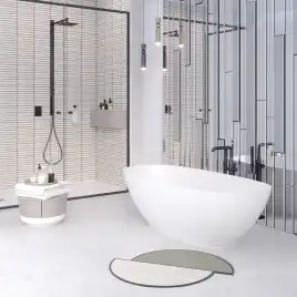 Ванна из литьевого мрамора  Aqua de Marco ANGELO 173х80 Белая 1175WANG