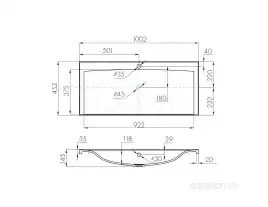 Раковина AQUATON Айрис 100 белая 1A723031AG010