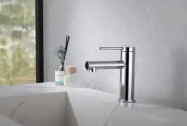 Смеситель для раковины Abber Emotion AF8810, однорычажный, цвет Хром