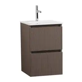 Тумба под раковину BelBagno UNO-MINI-400-2C-SO-СO подвесная, Бежевый матовый