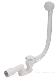 Слив-перелив для ванны Aquanet V55R 70 см белый