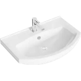 Тумба с раковиной напольная Aqwella Basic 60 см, BAS0106DZ, цвет Дуб золотой