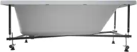 Акриловая ванна Aquanet Bright 155х70 (239666), на каркасе, белая