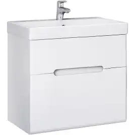 Тумба под раковину Jorno MODUO SLIM 50 Mod.01.50/P/W Белая