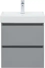 Тумба под раковину Aquanet Вега 2.0 50 мисти грин, подвесная, 337958