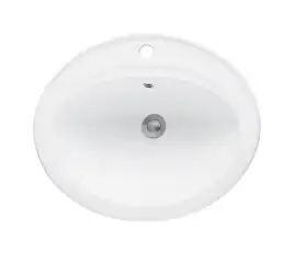 Умывальник CeramaLux 9413 560х480х190 Полувстраиваемая цвет Белый