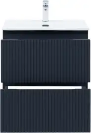 Тумба под раковину Aquanet Джейн (Flat) 60 маренго, подвесная, 335427