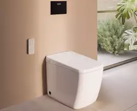 Унитаз биде Vitra V-Care Prime 7232B403-6217 приставной с сиденьем Микролифт