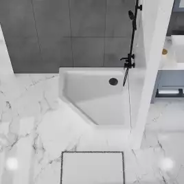 Душевой поддон BelBagno TRAY 90х90 акриловый TRAY-BB-P-90-15-W Белый