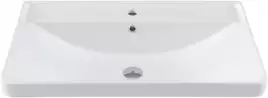 Раковина Aquanet Ирис 80 301805 прямоугольная, Белая глянцевая