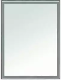 Зеркало Aquanet Nova Lite 60х80 242621 с подстветкой, сенсорный выключатель, Дерево темное