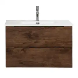 Тумба под раковину BelBagno ETNA39-800/390-2C-SO-RW-P подвесная Rovere Moro