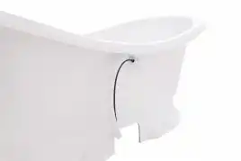 Ванна из литьевого мрамора  Aqua de Marco FIDJI 190х87 Белая 1190WFID