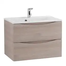 Тумба под раковину BelBagno MARINO-650-2C-SO-RG-P подвесная Rovere Grigio