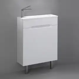 Тумба под раковину Jorno MODUL 60 Mol.01.60/P/W/JR Белая
