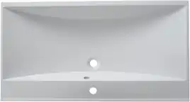 Раковина Aquanet Нота 90 284114 прямоугольная, Белая глянцевая