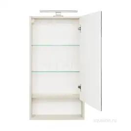 Зеркало-шкаф Aquaton Сканди 45 1A252002SDB20  цвет, белый / дуб верона