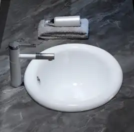 Умывальник CeramaLux 1203 500х420х215 Полувстраиваемая цвет Белый