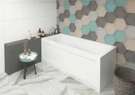 Акриловая ванна AZARIO BELLA 140х70 AV.0020140, прямоугольная