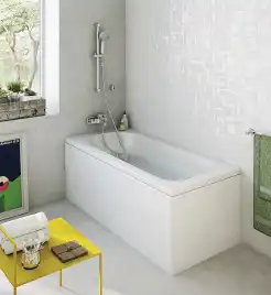 Акриловая ванна Vitra Optimum Neo 170x75 прямоугольная, белая