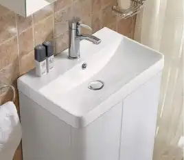 Умывальник CeramaLux 9595-50 505х350х130 Полувстраиваемая цвет Белый