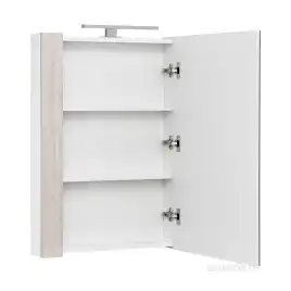 Зеркало-шкаф Aquaton Кантри 55 1A257702AHB20  цвет, белый / дуб верона