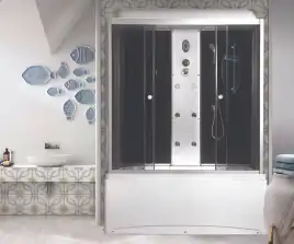 Душевая кабина Niagara Ultra 150х70х220 NG-5150-01 высокий поддон, с гидромассажем