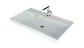 Тумба с умывальником Aura Vanessa 70-2 напольная (раковина Classica 70) Белая