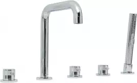 Смеситель на борт ванны Allen Brau Priority 5.31007-00, однорычажный, с внутренней частью, Хром