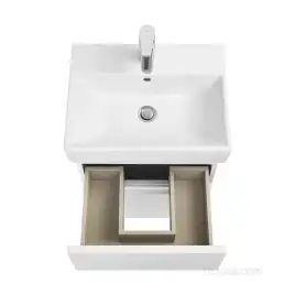 Тумбы под раковину Roca Oleta 50 A857638501 подвесная, цвет, Белый матовый