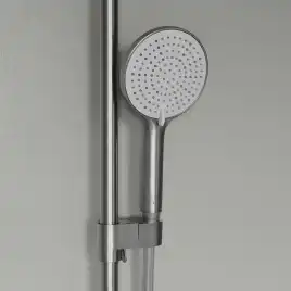 Душевая система IDDIS Aiger AIGBC3Fi06 для ванны с изливом цвет, Матовый хром