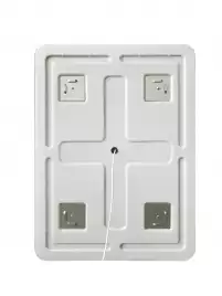 Зеркало BelBagno SPC-GRT 80х80 SPC-GRT-800-800-LED-TCH с подстветкой, сенсорный выключатель