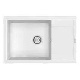 Мойка кухонная Point Велета 78 PN3002W, белый