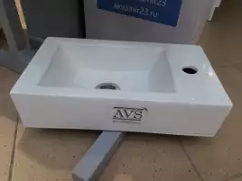 Рукомойник AVS Грета 42х26 белый