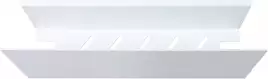 Полка Aquanet Магнум 40x12 белая матовая