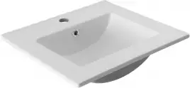 Раковина Aquanet Flat 50 330428 прямоугольная, Белая матовая
