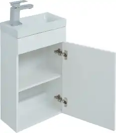 Тумба под раковину Aquanet Нота 40 L (Moduo) белый 246954