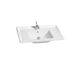 Умывальник CeramaLux 840-90 920х480х200 Полувстраиваемая цвет Белый