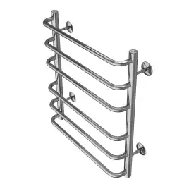 Полотенцесушитель водяной Azario Ferrara 50х60 AZ09156 П6 нижнее подключение 1/2